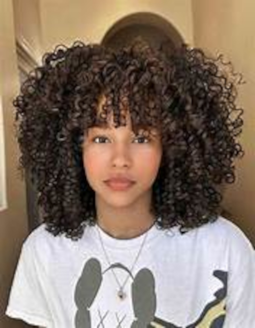 large natural style